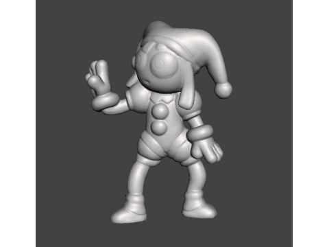 POMNI THE CLOWN JESTER FIGURE MODEL TOY FOR KIDS PVC SCULPTURE 3D Print Model