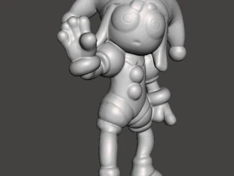 POMNI THE CLOWN JESTER FIGURE MODEL TOY FOR KIDS PVC SCULPTURE 3D Print Model