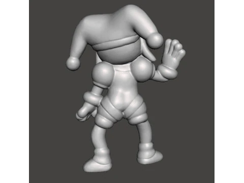 POMNI THE CLOWN JESTER FIGURE MODEL TOY FOR KIDS PVC SCULPTURE 3D Print Model