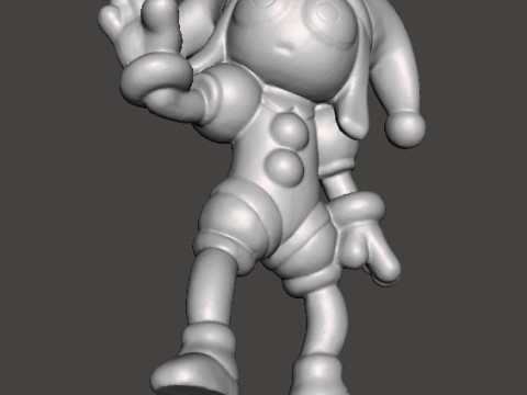 POMNI THE CLOWN JESTER FIGURE MODEL TOY FOR KIDS PVC SCULPTURE 3D Print Model