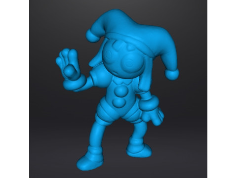 POMNI THE CLOWN JESTER FIGURE MODEL TOY FOR KIDS PVC SCULPTURE 3D Print Model