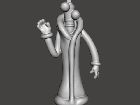 KINGER CHESS KING FIGURE MODEL TOY FOR KIDS PVC SCULPTURE 3D Print Model