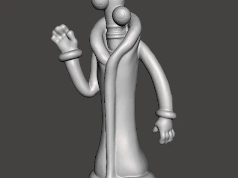 KINGER CHESS KING FIGURE MODEL TOY FOR KIDS PVC SCULPTURE 3D Print Model