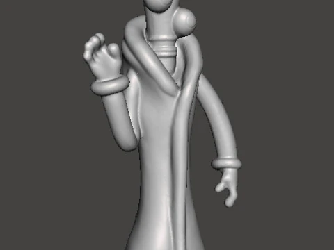 KINGER CHESS KING FIGURE MODEL TOY FOR KIDS PVC SCULPTURE 3D Print Model