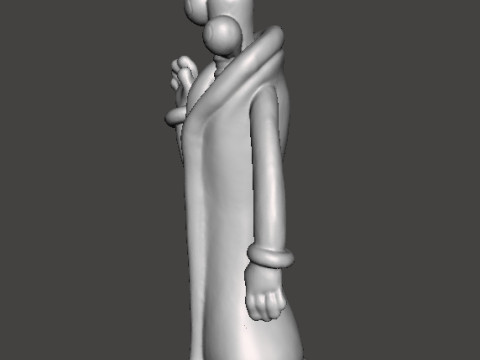 KINGER CHESS KING FIGURE MODEL TOY FOR KIDS PVC SCULPTURE 3D Принт Модель