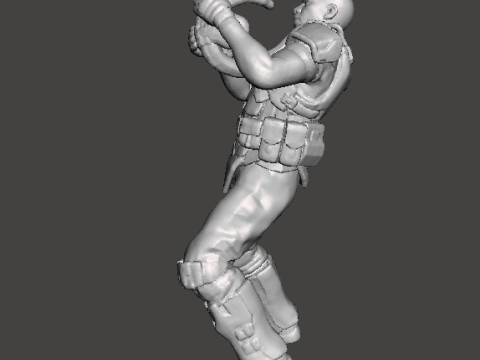 FACEHUGGER ATTACK MINIATURE MODEL FOR SCIFI AND FANTASY GAMES RPG DND Modelo de Impressão 3D
