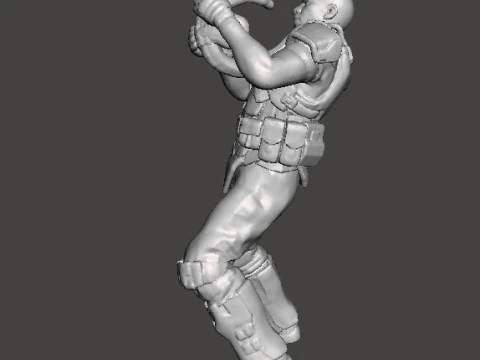 FACEHUGGER ATTACK MINIATURE MODEL FOR SCIFI AND FANTASY GAMES RPG DND 3D Print Model