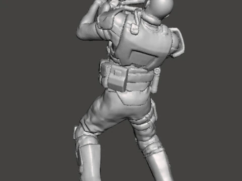 FACEHUGGER ATTACK MINIATURE MODEL FOR SCIFI AND FANTASY GAMES RPG DND 3D Print Model