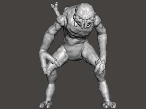 BRUNDLEFLY KLASSISCHES MONSTER-MINIATURMODELL HORROR- ODER FANTASY-SPIELE RPG DND 3D Druckmodell