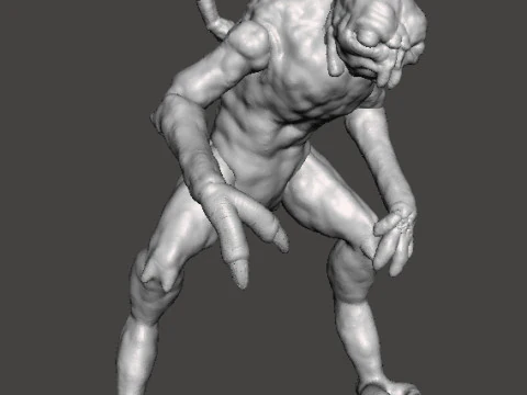 BRUNDLEFLY CLASSIC MONSTER MINIATURE MODEL HORROR OR FANTASY GAMES RPG DND 3D Print Model