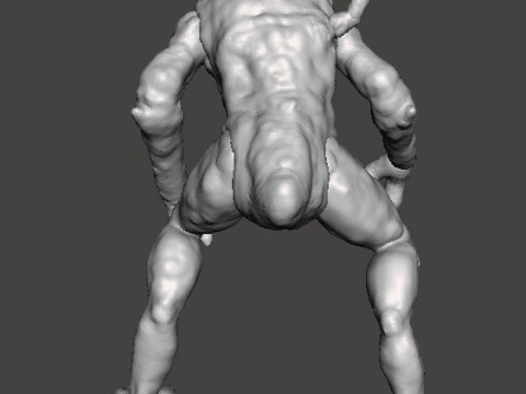 BRUNDLEFLY CLASSIC MONSTER MINIATURE MODEL HORROR OR FANTASY GAMES RPG DND 3D 打印模型