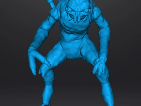 BRUNDLEFLY CLASSIC MONSTER MINIATURE MODEL HORROR OR FANTASY GAMES RPG DND 3D Print Model