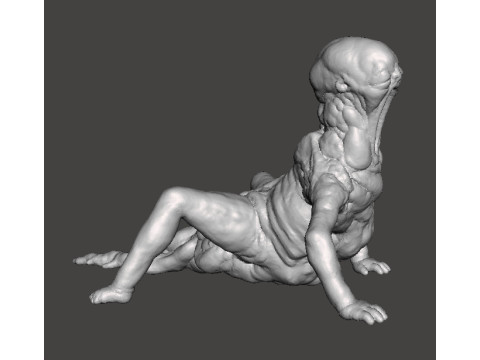 REV BABY FETUS MONSTER MINIATURE MODEL FOR HORROR OR FANTASY GAMES RPG DND 3D 프린트 모델