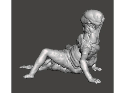 REV BABY FETUS MONSTER MINIATURE MODEL FOR HORROR OR FANTASY GAMES RPG DND 3D Print Model