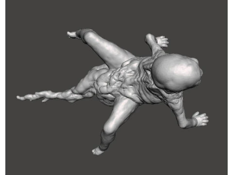 REV BABY FETUS MONSTER MINIATURE MODEL FOR HORROR OR FANTASY GAMES RPG DND 3D Print Model