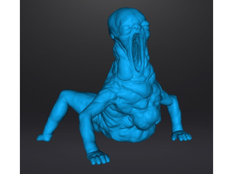 REV BABY FETUS MONSTER MINIATURE MODEL FOR HORROR OR FANTASY GAMES RPG DND 3D 프린트 모델