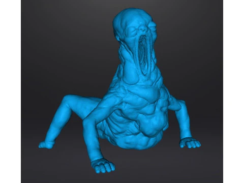 REV BABY FETUS MONSTER MINIATURE MODEL FOR HORROR OR FANTASY GAMES RPG DND 3D Print Model
