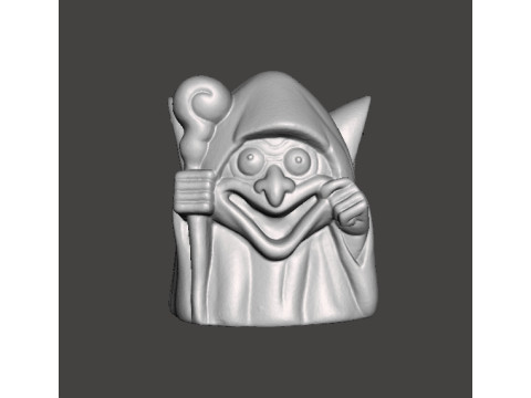 GOBLIN WITCH CHIBI HALLOWEEN VINTAGE FIGURE MODEL STATUE ORNAMENT Modelo de Impressão 3D