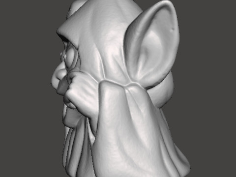 GOBLIN WITCH CHIBI HALLOWEEN VINTAGE FIGURE MODEL STATUE ORNAMENT 3D Print Model
