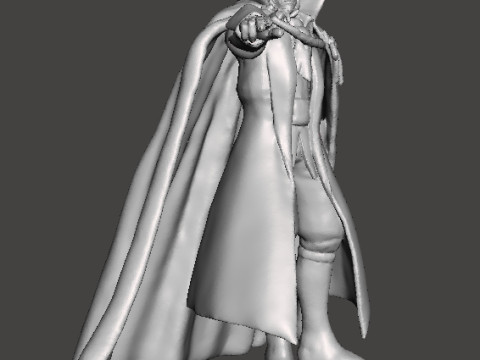 DRACULA VAMPIRE CASTLEVANIA MONSTER MINIATURE MODEL FOR HORROR OR FANTASY GAMES RPG DND 3D Принт Модель