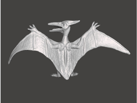 JP PTERODACTYL FIGURE MODEL ANIMAL CREATURE WILDLIFE Modelo de impresión 3D