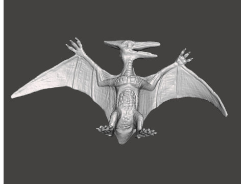 JP PTERODACTYL FIGURE MODEL ANIMAL CREATURE WILDLIFE Modelo de impresión 3D