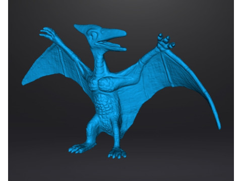 JP PTERODACTYL FIGURE MODEL ANIMAL CREATURE WILDLIFE Modelo de impresión 3D