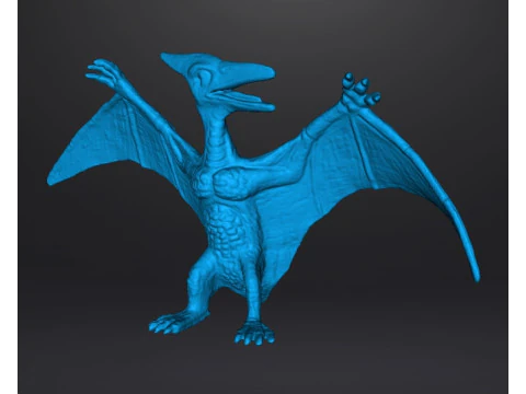 JP PTERODACTYL FIGURE MODEL ANIMAL CREATURE WILDLIFE 3D Print Model