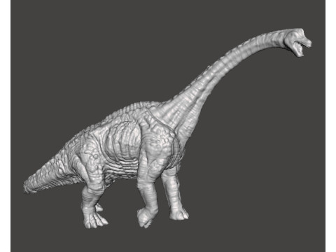 JP BRACHIOSAURUS REALISTIC FIGURE MODEL DINOSAUR MONSTER RPG DND 3D प्रिंट मॉडल
