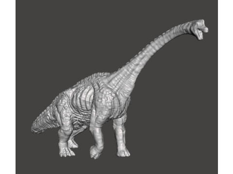 JP BRACHIOSAURUS REALISTIC FIGURE MODEL DINOSAUR MONSTER RPG DND 3D प्रिंट मॉडल