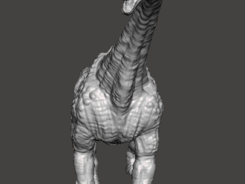 JP BRACHIOSAURUS REALISTIC FIGURE MODEL DINOSAUR MONSTER RPG DND 3D प्रिंट मॉडल