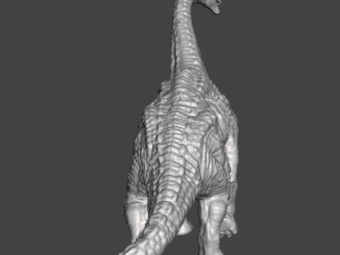 JP BRACHIOSAURUS REALISTIC FIGURE MODEL DINOSAUR MONSTER RPG DND 3D प्रिंट मॉडल