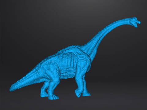 JP BRACHIOSAURUS REALISTIC FIGURE MODEL DINOSAUR MONSTER RPG DND 3D प्रिंट मॉडल