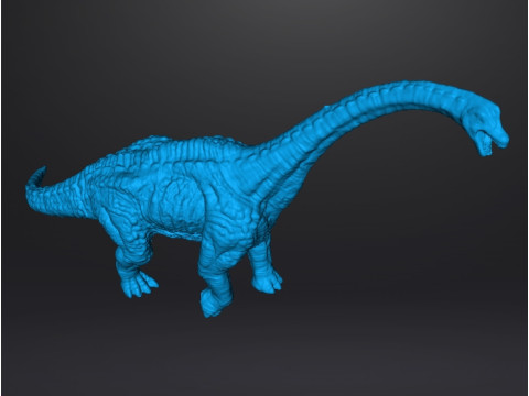 JP BRACHIOSAURUS REALISTIC FIGURE MODEL DINOSAUR MONSTER RPG DND 3D प्रिंट मॉडल