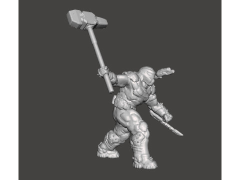 SLAYER ANCIENTGODS ART MINIATURE MODEL FIGURE FOR SCIFI GAMES RPG DND 3Dプリントモデル