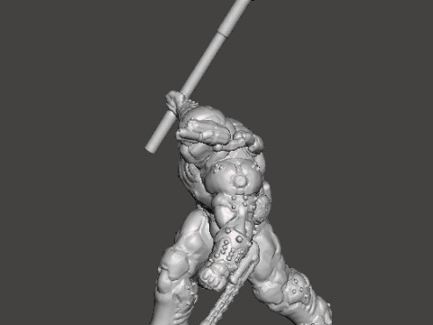 SLAYER ANCIENTGODS ART MINIATURE MODEL FIGURE FOR SCIFI GAMES RPG DND 3D Baskı Modeli