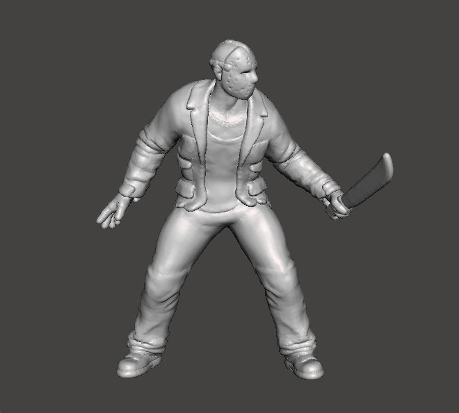 JASON VOORHEES MINIATURE MODEL HORROR FANTASY GAMES DND RPG 3D Print Model .c4d .max .obj .3ds .fbx .stl .blend 