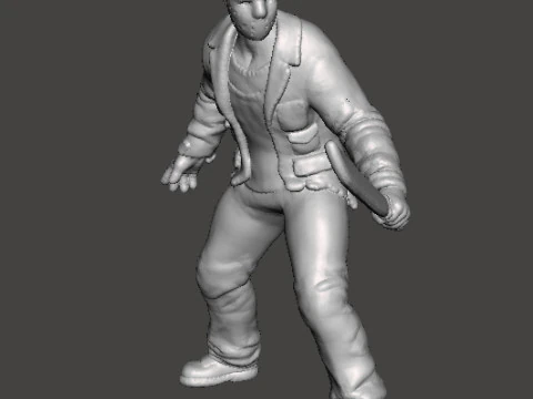 JASON VOORHEES MINIATURE MODEL HORROR FANTASY GAMES DND RPG 3D Print Model
