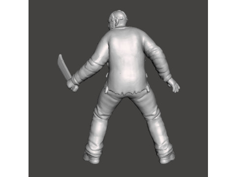 JASON VOORHEES MINIATURE MODEL HORROR FANTASY GAMES DND RPG 3D printmodel