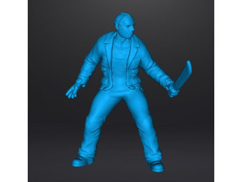 JASON VOORHEES MINIATURE MODEL HORROR FANTASY GAMES DND RPG 3D printmodel