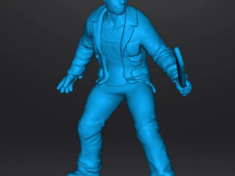 JASON VOORHEES MINIATURE MODEL HORROR FANTASY GAMES DND RPG 3D Print Model