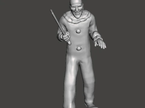 TERRIFIER ART DER CLOWN MINIATURMODELL HORROR FANTASY SPIELE RPG DND 3D Druckmodell
