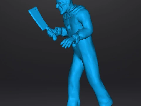 TERRIFIER ART THE CLOWN MINIATURE MODEL HORROR FANTASY GAMES RPG DND 3D Print Model