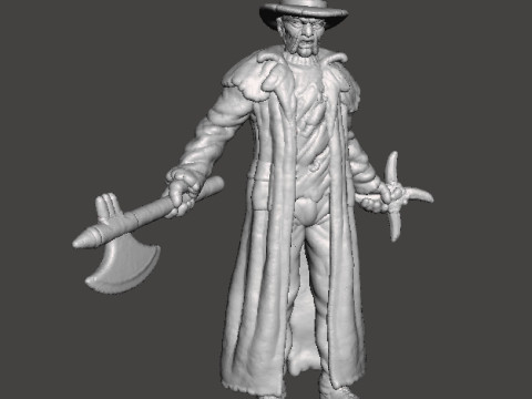 JEEPERS CREEPERS MINIATURE MODEL HORROR FANTASY GAMES RPG DND 3D Print Model