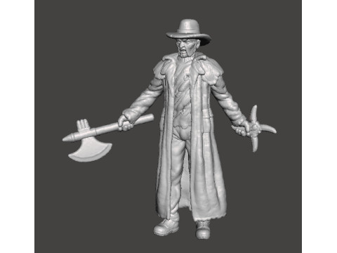 JEEPERS CREEPERS MINIATURE MODEL HORROR FANTASY GAMES RPG DND Modelo de Impressão 3D