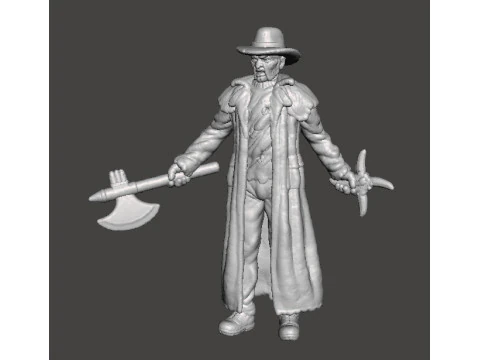 JEEPERS CREEPERS MINIATURE MODEL HORROR FANTASY GAMES RPG DND 3D Print Model