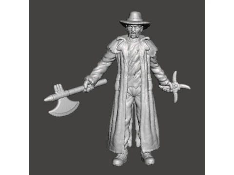 JEEPERS CREEPERS MINIATURE MODEL HORROR FANTASY GAMES RPG DND 3D Print Model