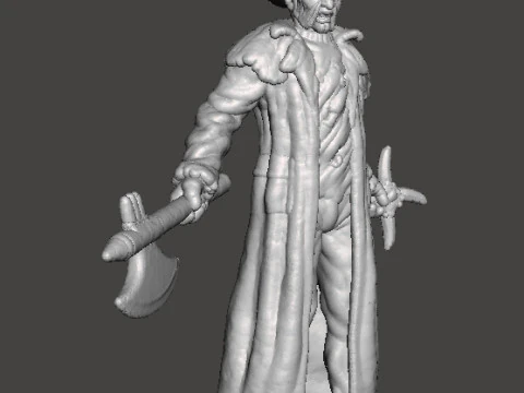JEEPERS CREEPERS MINIATURE MODEL HORROR FANTASY GAMES RPG DND 3D Print Model