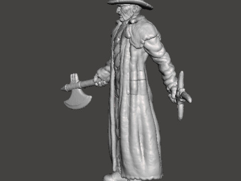 JEEPERS CREEPERS MINIATURE MODEL HORROR FANTASY GAMES RPG DND Modelo de Impressão 3D