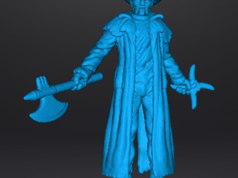 JEEPERS CREEPERS MINIATURE MODEL HORROR FANTASY GAMES RPG DND Modelo de Impressão 3D